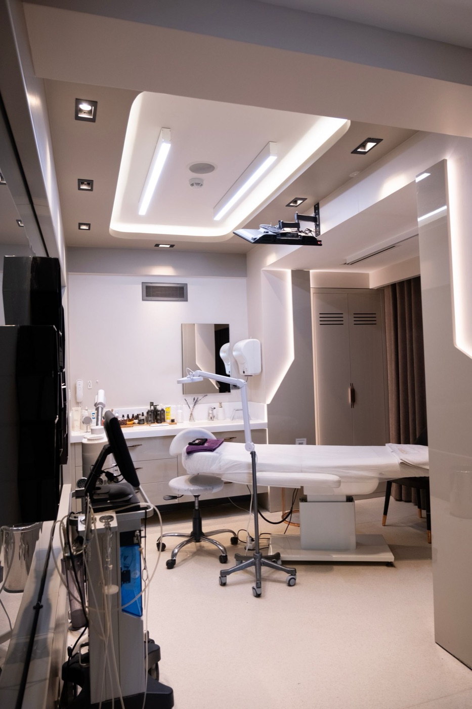Behandlungsraum der Medical Laser Clinic